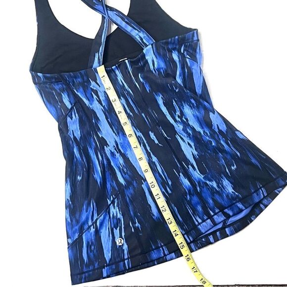 lululemon Cool Rackerback Blue Tank Top - Picture 9 of 9